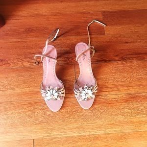 PINK SEASON!!! 🌸 MAA FLOWER 🌸 OPEN TOE HEELS